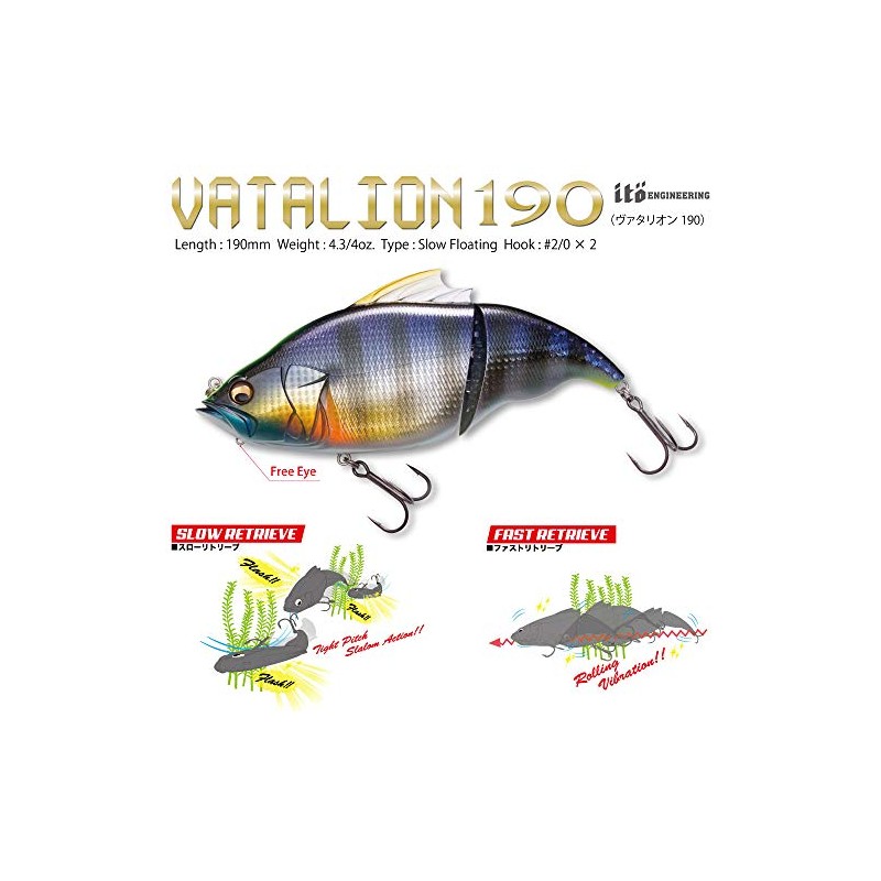Megabass VATALION 190 (SF) GG Gill Lure