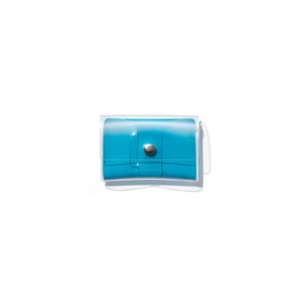 Miwax The Color Compact Wallet Turquoise Blue MX-CCW-TB