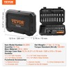 VEVOR Socket Set, 1/4 Inch Drive Socket and Ratchet Set,