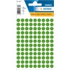 Herma Multi-Purpose Labels Ø 8 mm Dark Green 540 Pcs.