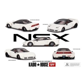TSM Kaido House x Mini GT Honda NSX NA1 Kaido WORKS V2 White #148 1/64