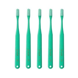[Set of 25] Dental Oral Care Tuft 24 MH (Medium Hard), Green