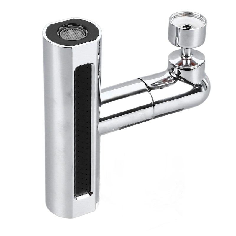 Waterfall Universal Faucet Extender Copper and ABS Anti Splashing Bathroom