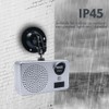 E12 Outdoor IP43 Waterproof Motion Activated Voice Prompt Siren Alarm