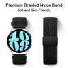 Wanme Woven Nylon Watch Straps 20 mm for Men Women