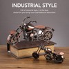 Metal Motorcycle Ornaments, Retro Decorative Art Collection Decoration for Living
