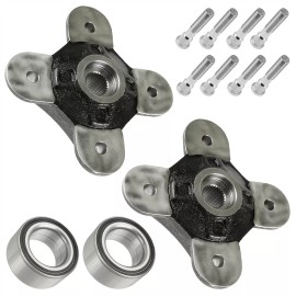 Caltric Front or Rear Wheel Hub for Polaris RZR XP 1000 / RZR XP 4 1000 18-23 w/ Bearing