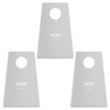3 x TopsTools Stainless Steel RVSCF_3 13mm HEX Fitting Flexible