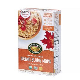 Nature`s Path Nature'S Path  Organic Hot Oatmeal Brown Sugar Maple   11.3 Oz