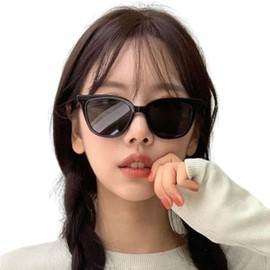 88flix Korea UV Protection Sunglasses for Women Small Face Stylish, Black