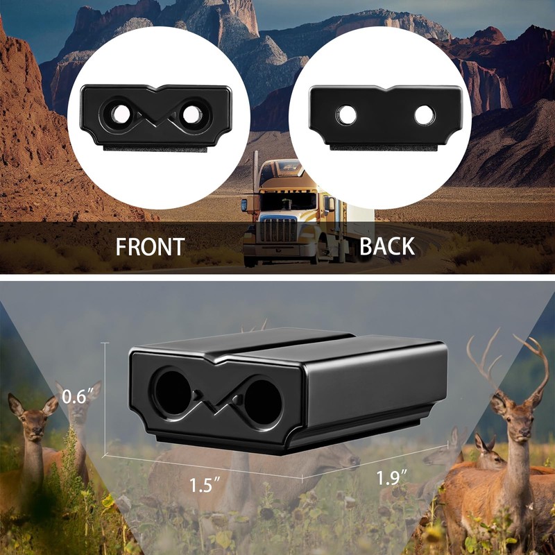 Deer Whistle for Car - Upgraded Deer Whistles for Vehicles