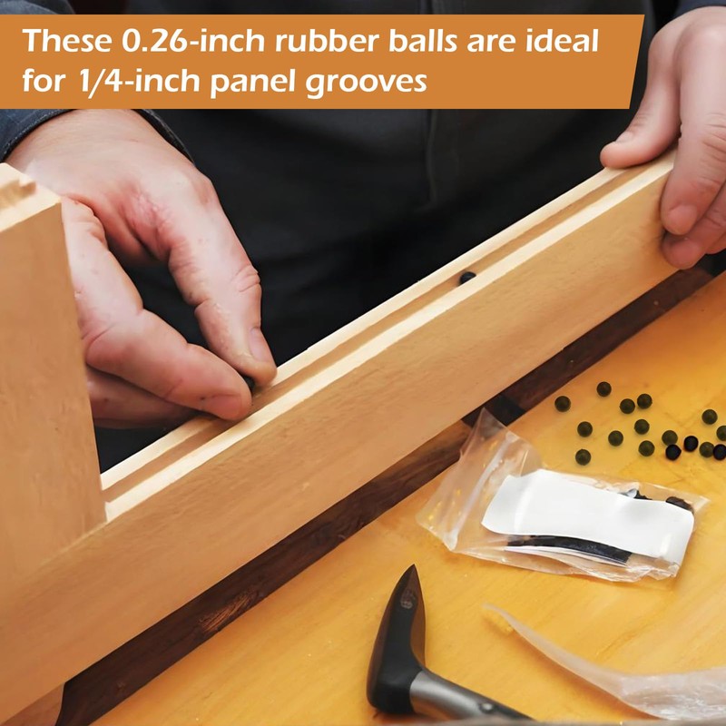 1000 Pcs Raised Panel Cabinet Door Spacers Rubber Ball Spacers