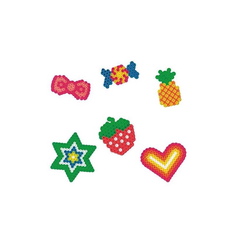 Kawada 80-42940 Perler Beads Luminous Beads Bucket Set