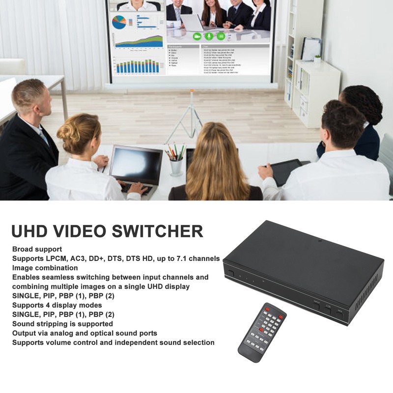 HD Multimedia Interface Switcher 4K 60HZ 18Gbps HD Multimedia Interface