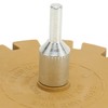 4in Removing Rubber Eraser Wheel Round Fan Blade Electric Hand