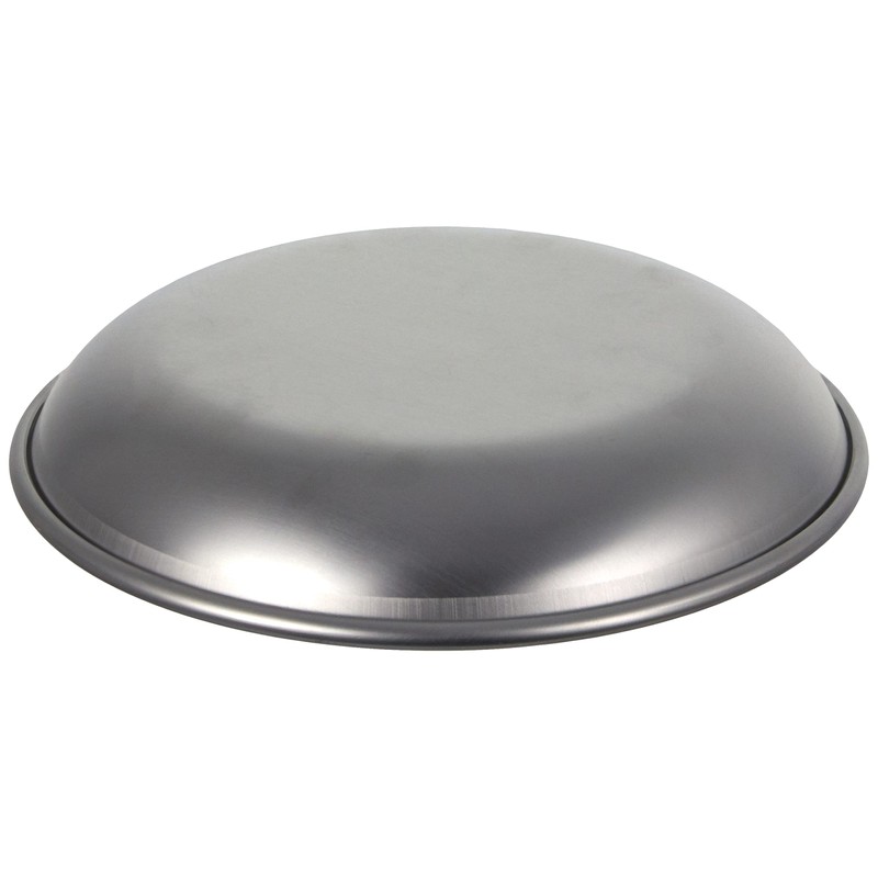 Pentole Agnelli Linea Alluminio 3mm Housewares, Stahl, Silber/Schwarz, 24 cm