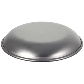 Pentole Agnelli Linea Alluminio 3mm Housewares, Stahl, Silber/Schwarz, 24 cm