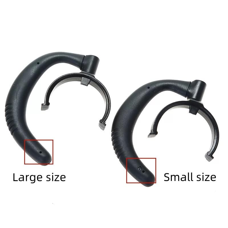 Earloops for EncorePro HW530,Earpad Tips for Plantronics HW540 Standard Earloop