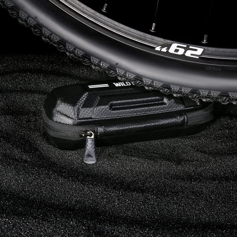 WILD MAN Bike Tool Storage Bag Hard Shell Waterproof Bicycle