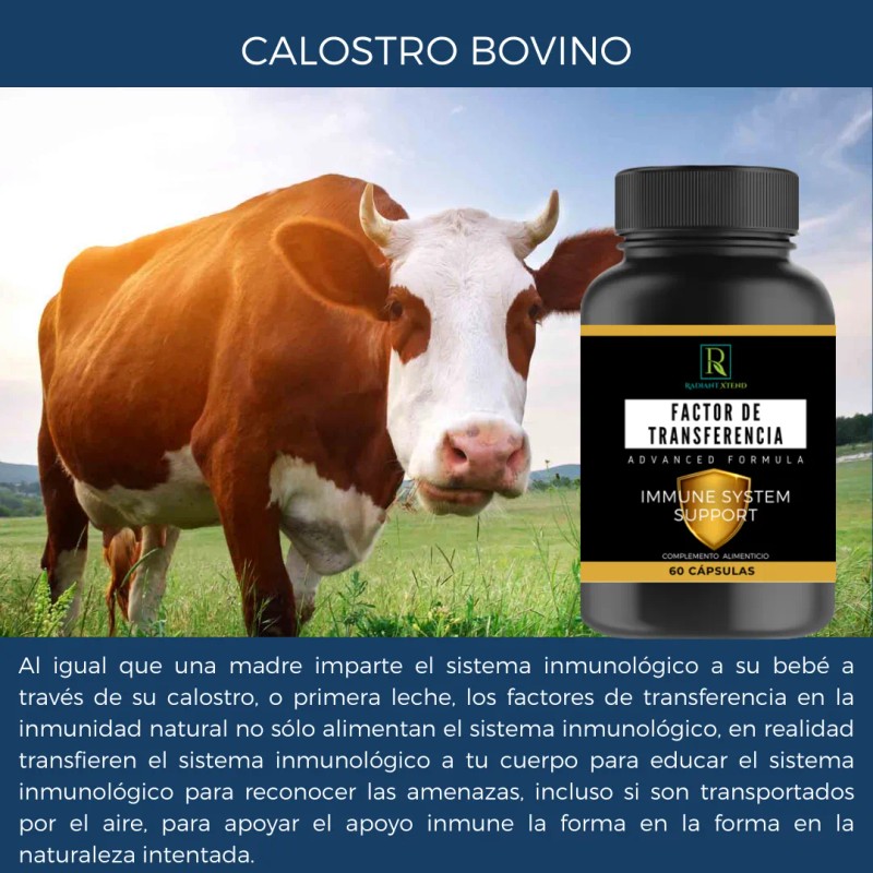 Factor De Transferencia, Fórmula Avanzada, Inmune Factor 7