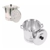 VAP2000 Set Vaporera Olla Tamalera 5 Y 12 Litros Aluminio