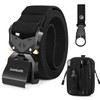 Jumbofit Military Men Tactical Belt, Work Belt with Quick Release
