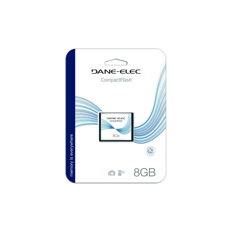 Dane-Elec 8 GB CompactFlash Memory Card DA-CF-8192-R