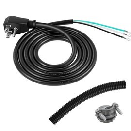 Ceoighe Replacement for W11365014 Dishwasher Power Cord, 6 ft Dishwasher Installation Kit, Dishwasher Kit with UL Certification, Right Angle