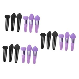 Baluue 3sets Makeup Sponge Brush Pen Beauty Pen Set Wet Tools Sponge Cosmetics Accessories for Women 6pcs*3