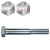 AHCHigh Tensile Hex Head Bolt - Zinc Plated M8 8mm