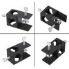 Universal Pole Holder Deck Mount Clamp - Compatible with Tiki
