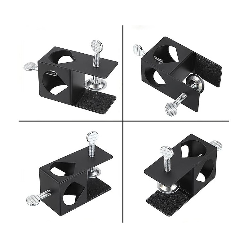 Universal Pole Holder Deck Mount Clamp - Compatible with Tiki