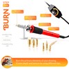 Scissor-Tailed Beginners Wood Burning Kit 140 Pieces. Best Gift Idea