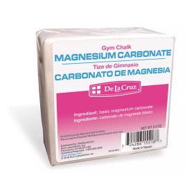 De La Cruz Pure Gym Chalk  / Magnesium Carbonate (Carbonato de Magnesio) 2 OZ.