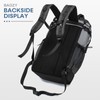 BAGZY Rolltop Backpack for Men and Women 17 Inch Waterproof