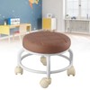 Rolling Ottoman High Density Memory Foam Waterproof Quiet Wheels Double
