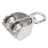 10PCS M15 Pulley Block Stainless Steel Heavy Duty Traction Wheel