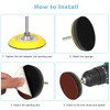 3 Inch 200 Pcs Sanding Discs Pad Kit for Drill