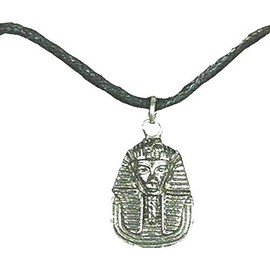 Tutankhamun Pendant Death Mask Egyptian Necklace Egypt Gift Pharaoh Cord King