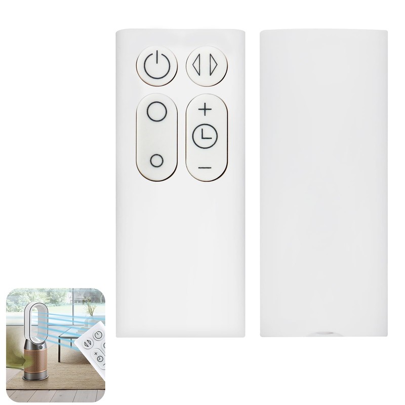 2 Pcs Fan Remote Control Replacement for Dyson AM06 AM07