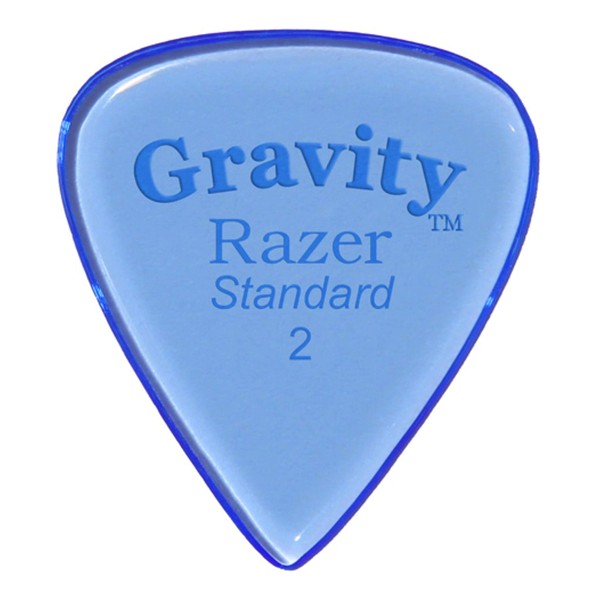 Gravity Guitar Picks GRAS2P Razer Standard 2.0 mm