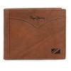 Pepe Jeans Jacket Wallet with Card Holder, One Size, brown,