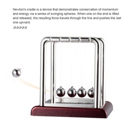 Haofy Bola magnética oscilante, balanza de Acero Bola magnética Cuna Física Ciencia Péndulo Escritorio Diversión Decoración Regalos para Oficina, hogar