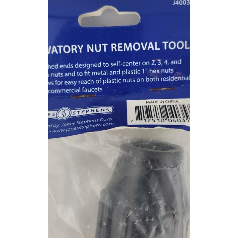 Jones Stephens Part No J40035 Lavatory Nut Removal Tool