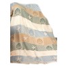 Manual Cotton Throw Blankets Seashells by The Seashore 2 Layer