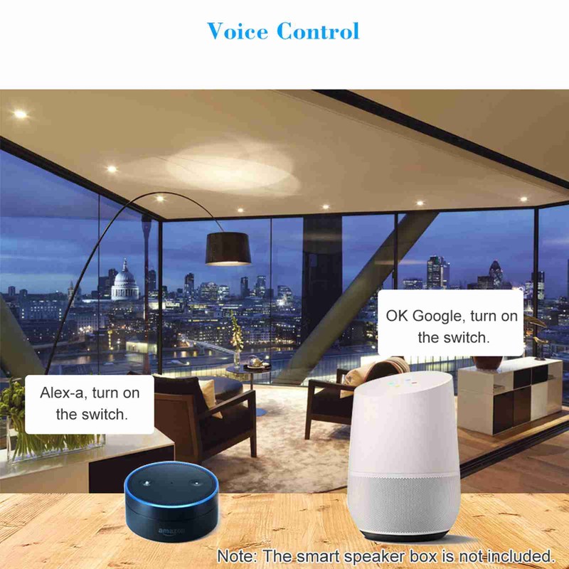 Smart Wireless Control Switch Module for Tuya 433Mhz 4 Channel