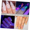 Healvian Fluorescent Nail Sequins Creative Nail Art Supplies Heart Butterfly