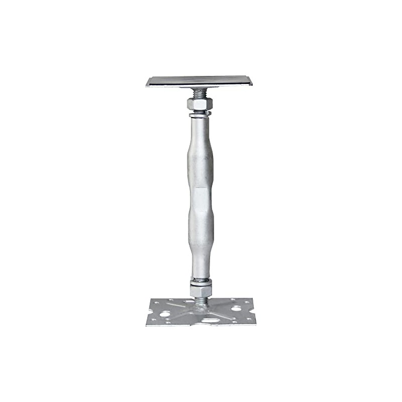 TRUSCO Nakayama (TRUSCO) Steel Post, Silver, 250-360mm (9.8-14.2 inches), Dacromet