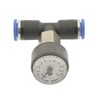 IQS Pressure Gauge for Cable Installation 0-10 Bar, 8 mm