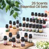 Nuanchu 26 Pcs Essential Oils Set 10ml Natural Essential Oils